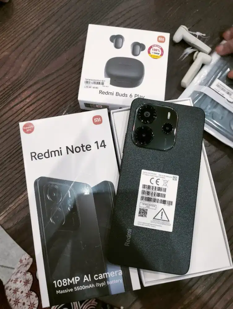 REDMI NOTE 14 4G RAM 16GB ROM 128/256GB BISA KREDIT SYARAT KTP SAJA