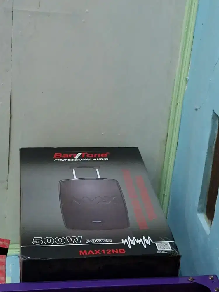 Dijual speaker portable merk barretone tipe max12nb