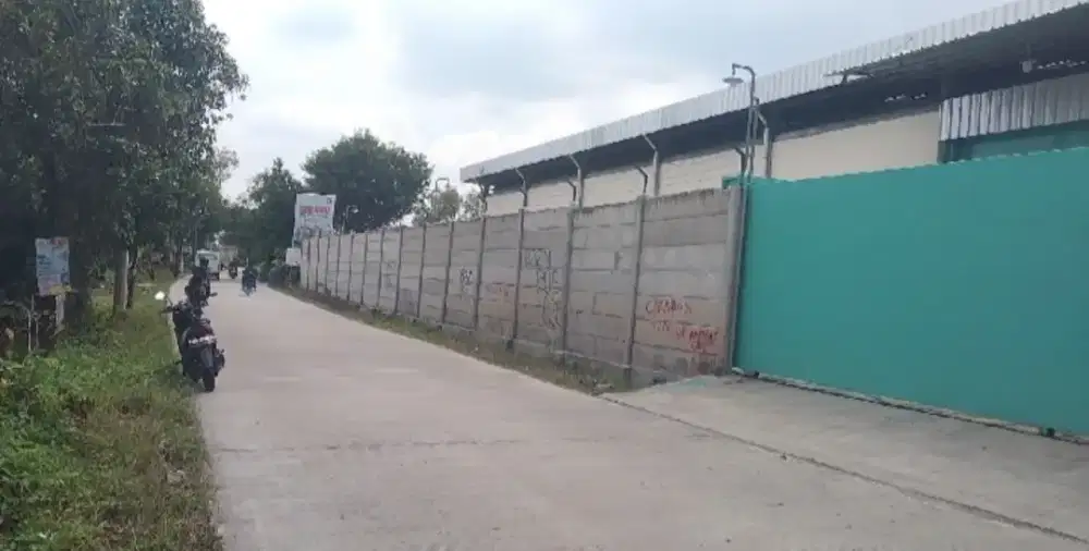 dijual cepat tanah untuk bangun gudang