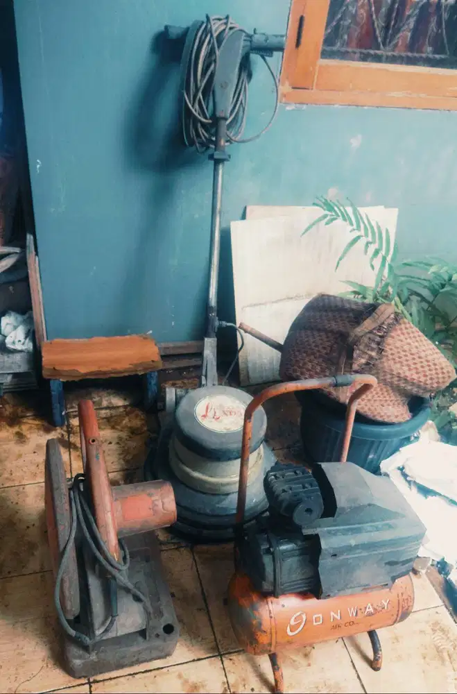 Mesin Dushting Royale , Mesin Cuting Makita ,  Mesin  Compresor