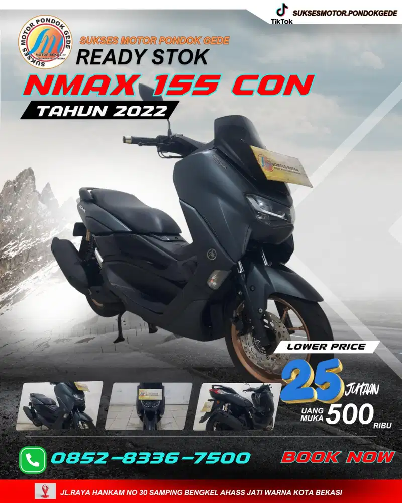 DP 500 RIBU YAMAHA ALL-NEW NMAX 155 C TAHUN 2022