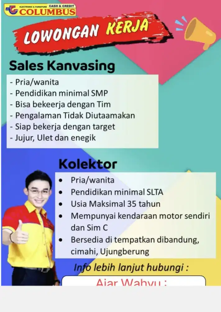 Lowongan pekerjaan,SPG dan SFB