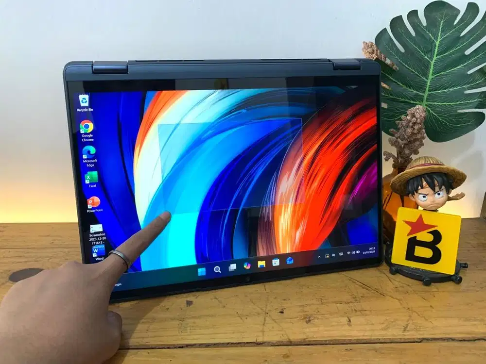 Laptop 2in1 Lenovo Yoga 6 Ryzen 7 7730U Ram 16/512 Ssd garansi on