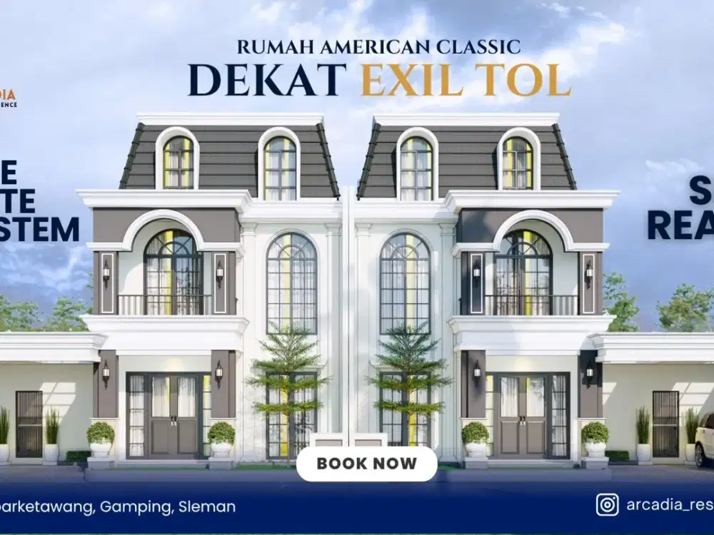 Dijual Rumah mewah Attic Room Kolam  di Gamping Sleman