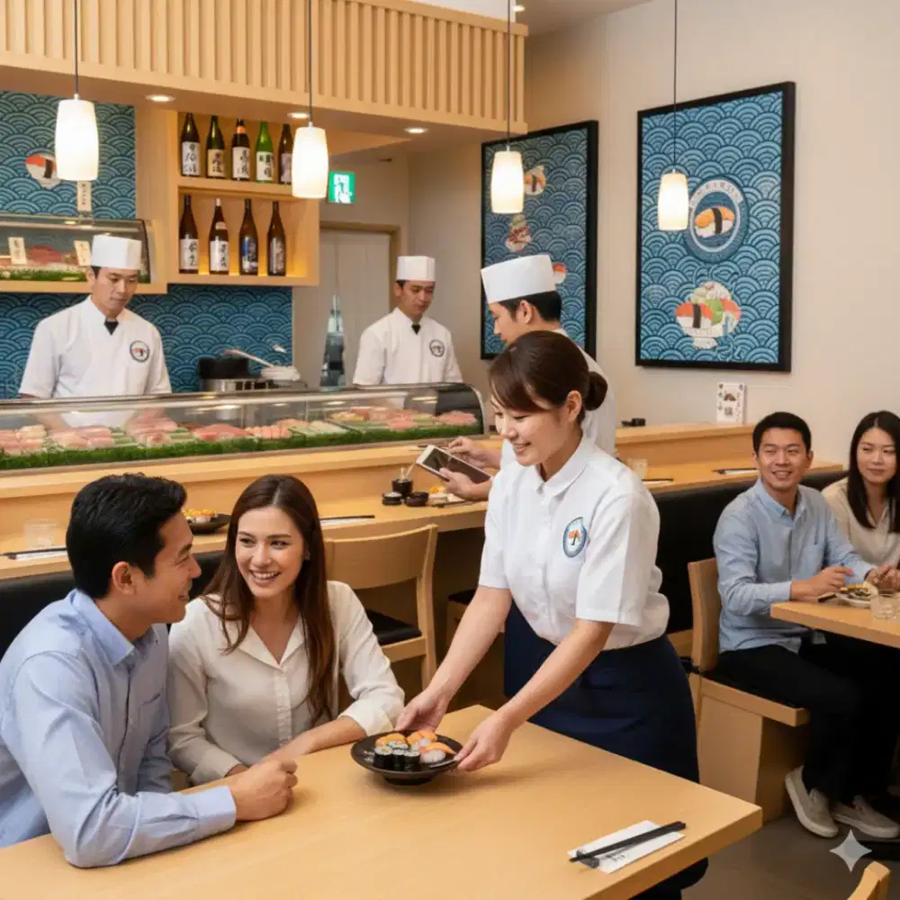 Lowongan kerja restoran sushi segera