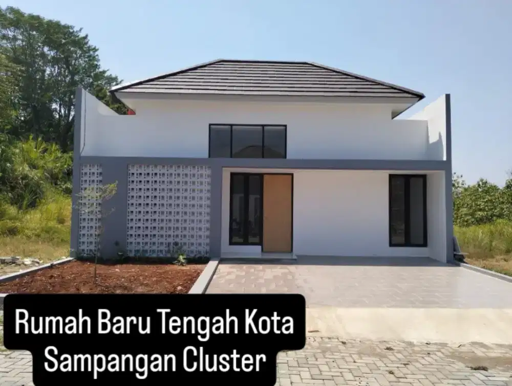 RUMAH BARU CLUSTER di TENGAH KOTA