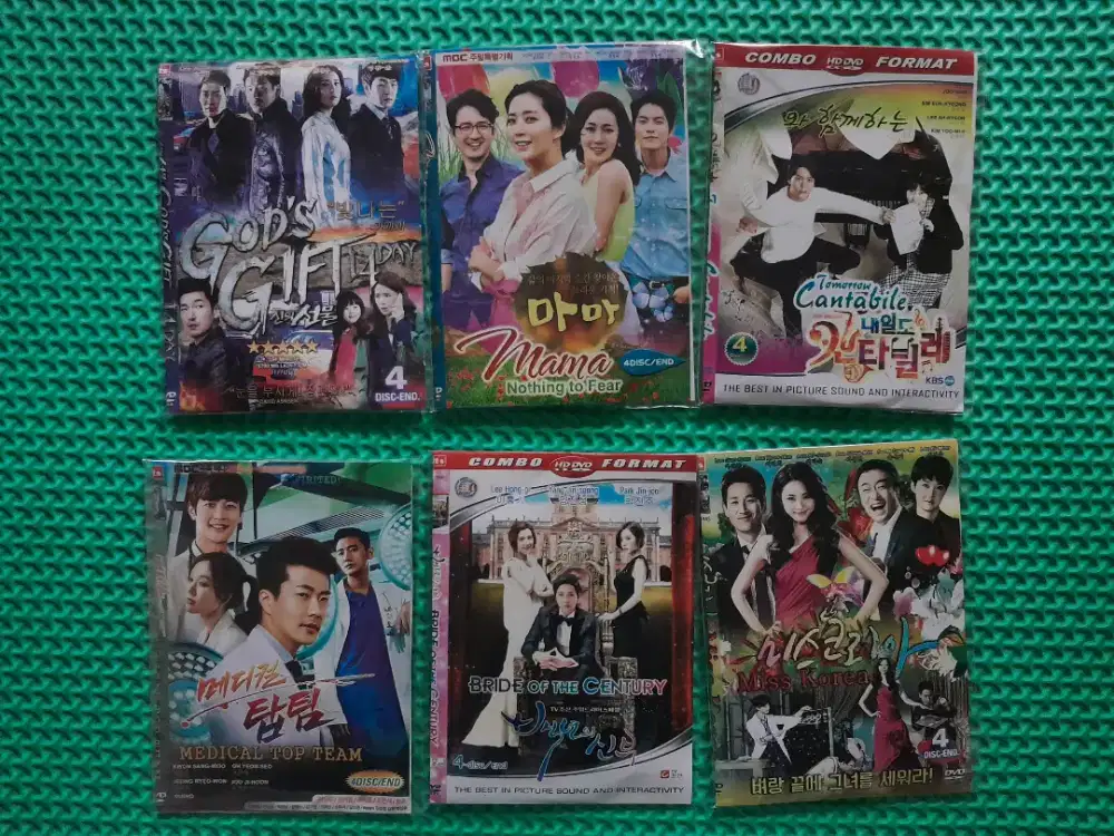 DVD 4 Disc Drama Korea album Lawas best seller