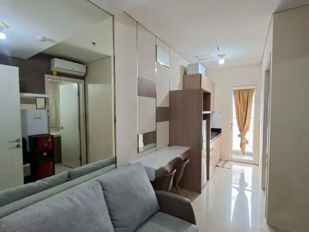 1BR Furnished Apartemen Madison Park - Mall Central Park