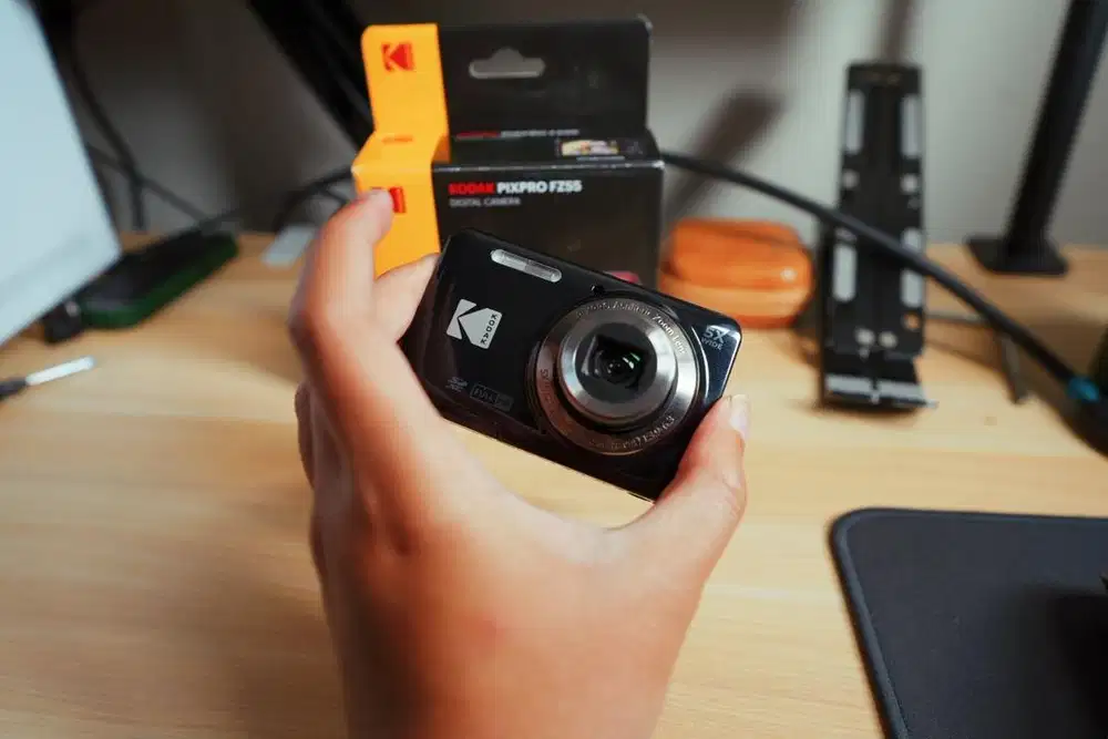 Kodak Pixpro FZ55 Fullset Minus Lecet Dikit Di Layar