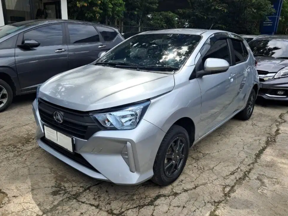 DP MURAH Daihatsu Ayla 1.0 X Bensin-MT 2024 Silver Silver CALXD