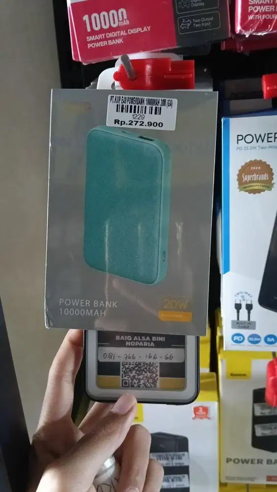 KIIP E49 POWERBANK 10000MAH 20W