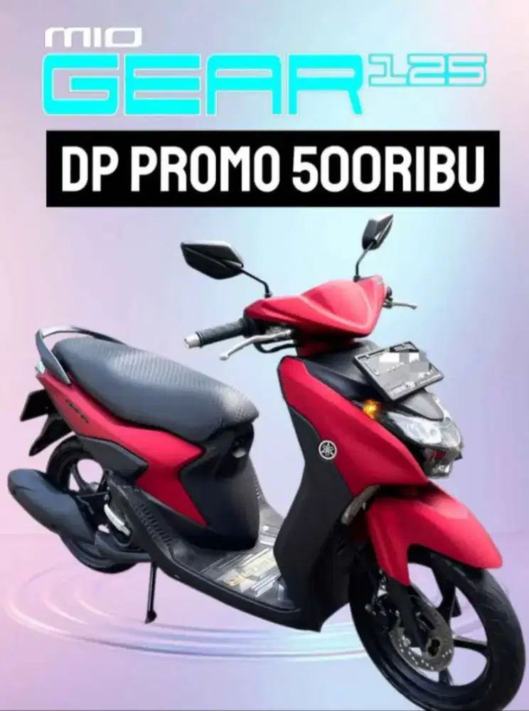 GEAR 125 KREDIT DP 500RIBU PROMO TERBATAS