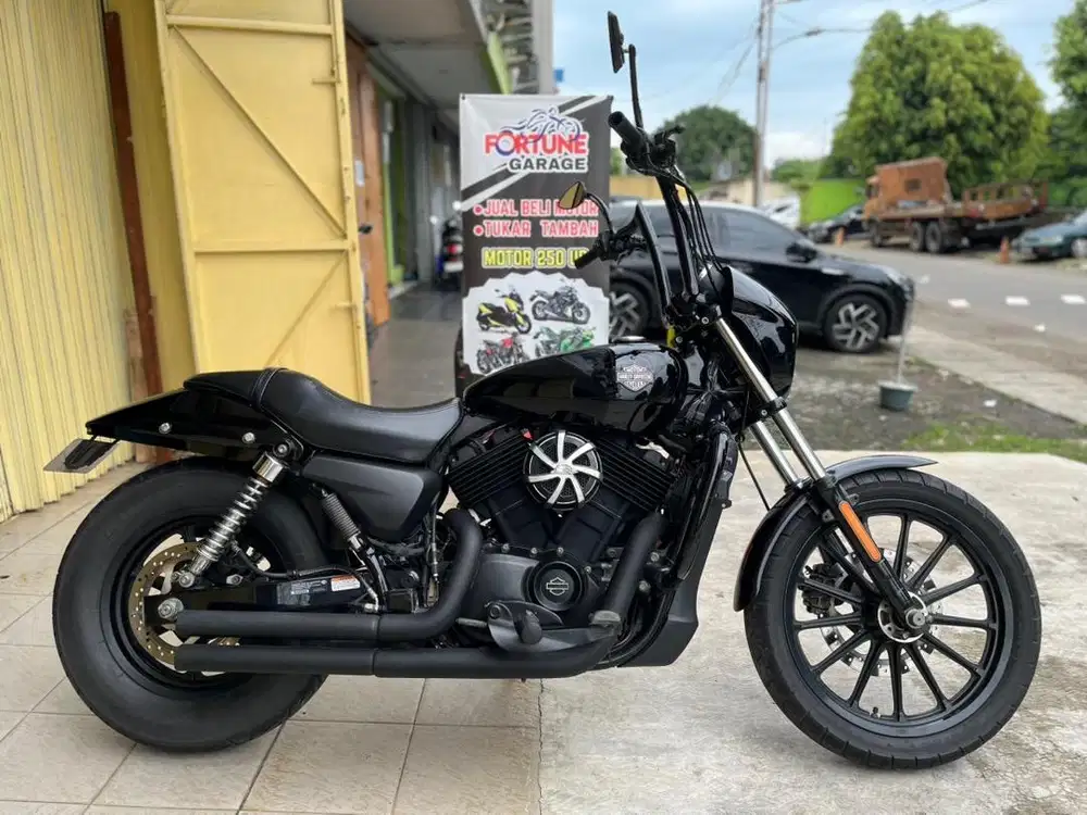 HARLEY DAVIDSON STREET 500 2015 HITAM FULL PAPER MODS REBEL VULCAN