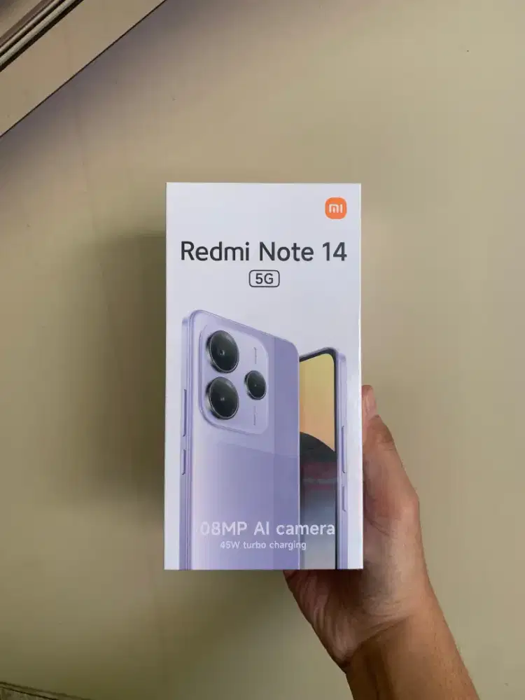 REDMI NOTE 14 5G RAM 12/512 GB (BARU, GARANSI RESMI)