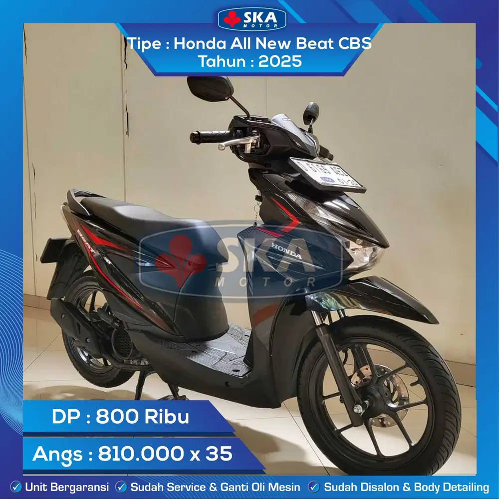 Honda All New Beat CBS Tahun 2025