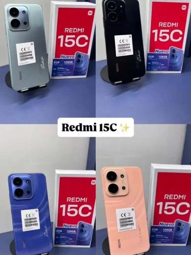 Redmi 15C 6/128 8/256 cash dan kredit