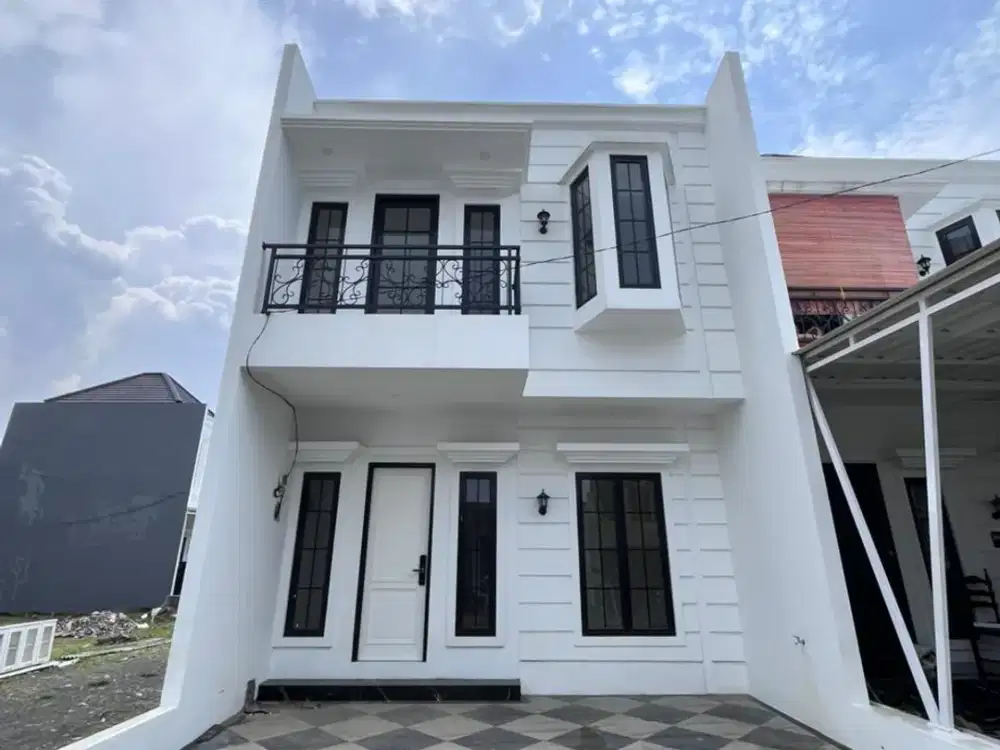 Samping Jalan Raya Munjul Hunian Classic Free Biaya All In Deket Tol & LRT Cibubur