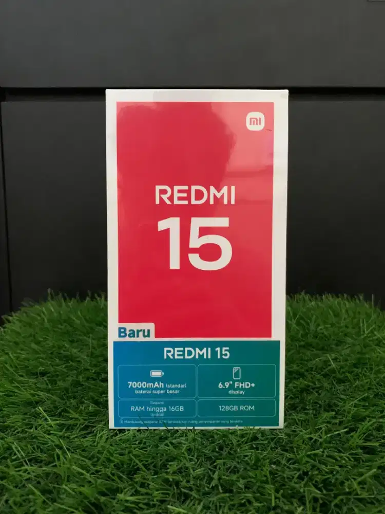 REDMI RAM 15 8/128 GB (BARU, GARANSI RESMI)