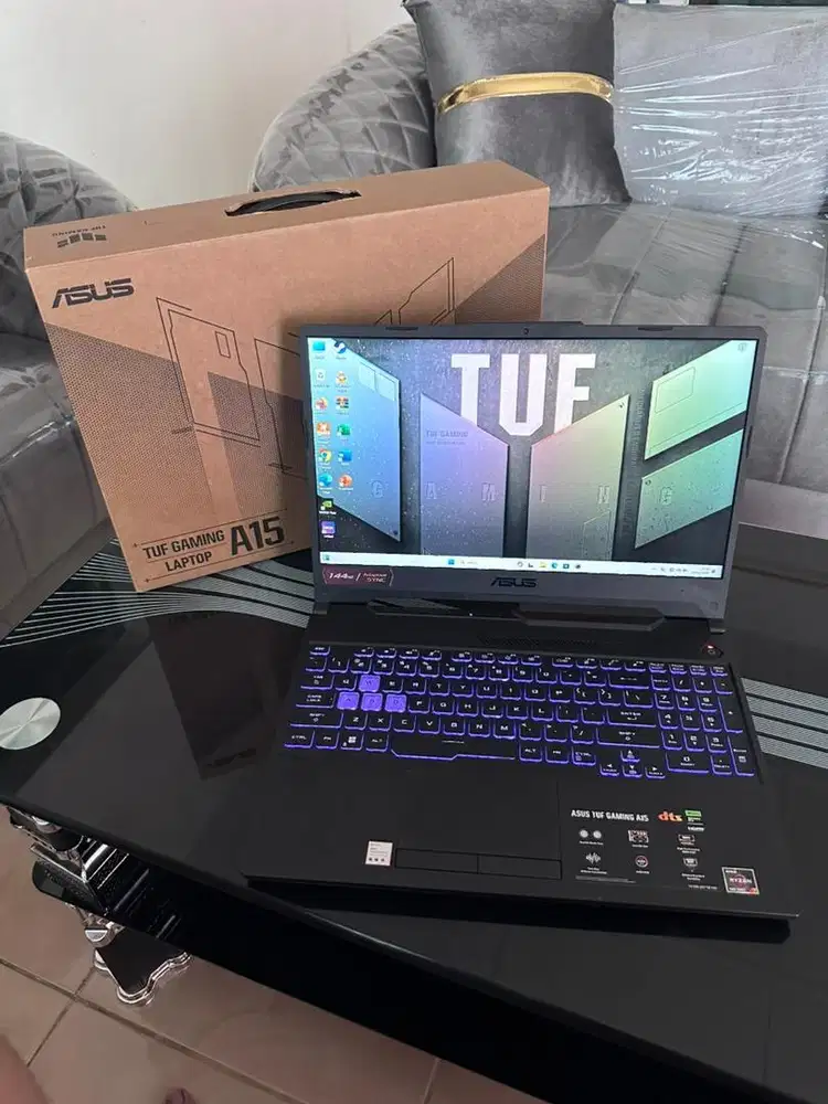 ASUS TUF GAMING A15 RYZEN 7 7435HSRAM 16 SSD 512 GB Garansi 14 Bulan