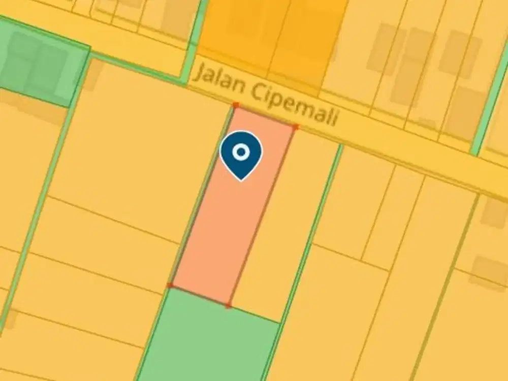 Di Jual Tanah Sawah  Pinggir Jalan Kota Blitar