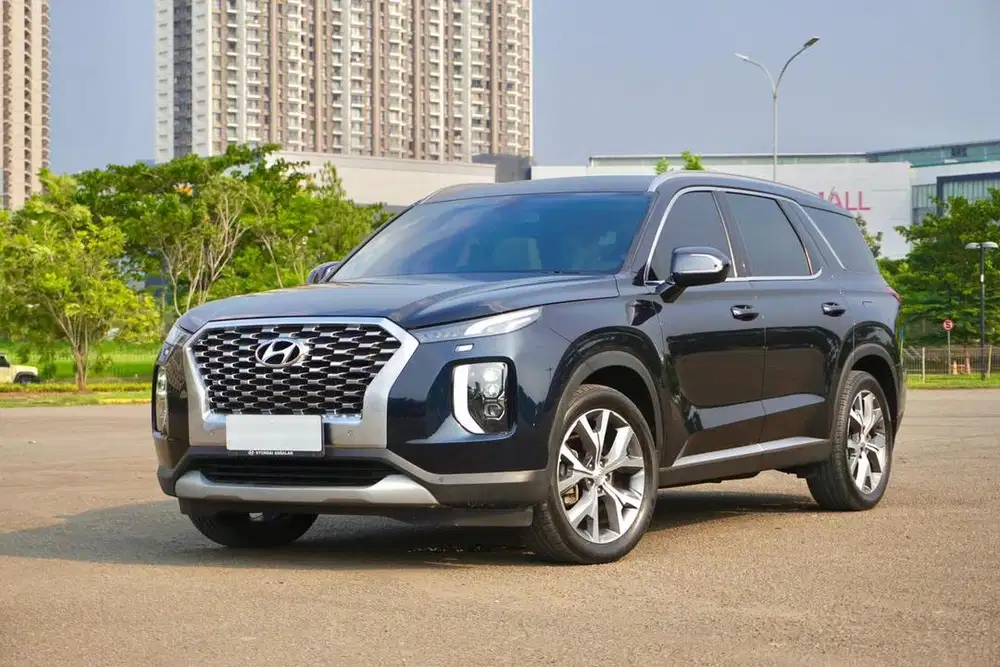 Hyundai Palisade 2.2D Signature 4x2 2022 Biru Mulus Promo DP Ringan