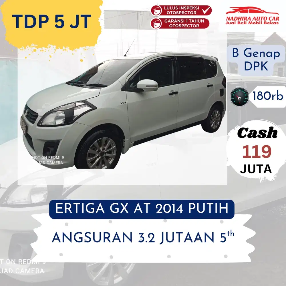 Suzuki Ertiga 2014 Bensin