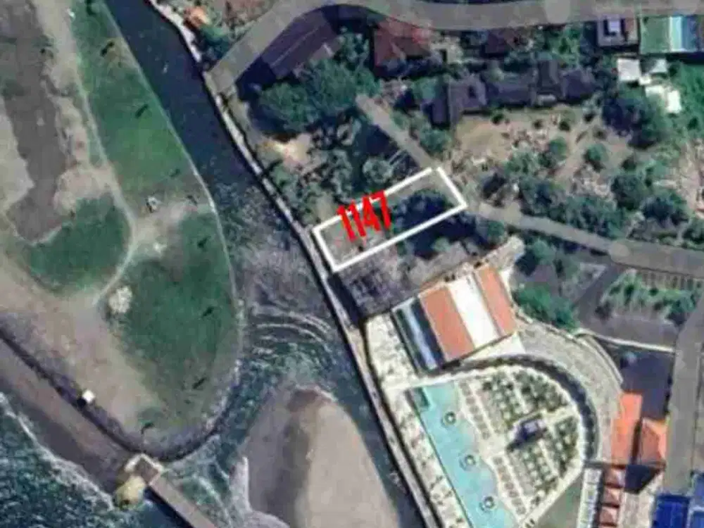 Dijual tanah di Brawa dekat pantai