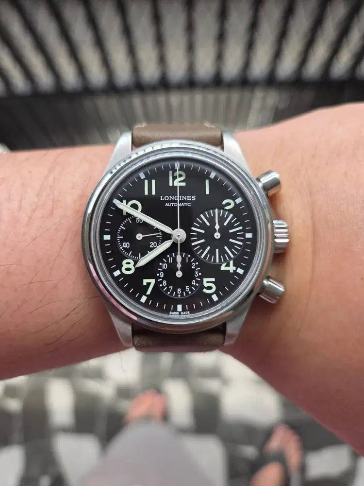 Longines Avigation BigEye Black Dial Automatic