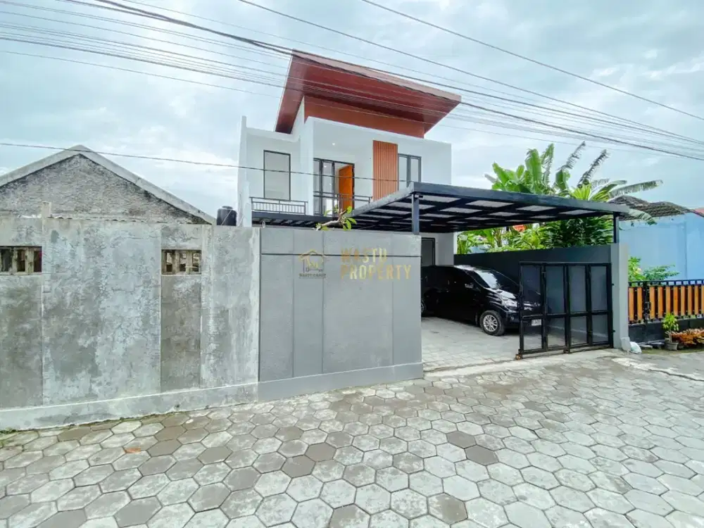 DIJUAL RUMAH 2 LANTAI SHM FULL FURNISHED DALAM RING ROAD MAGUWOHARJO