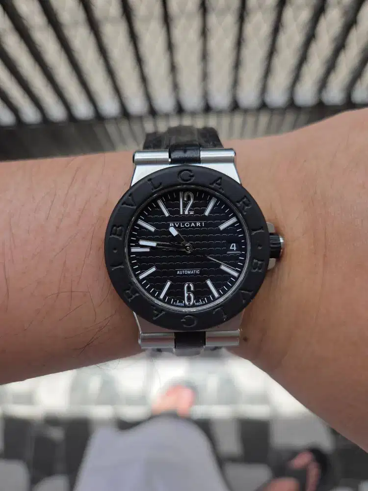 Bvlgari Diagono DG35SV Black Dial Automatic