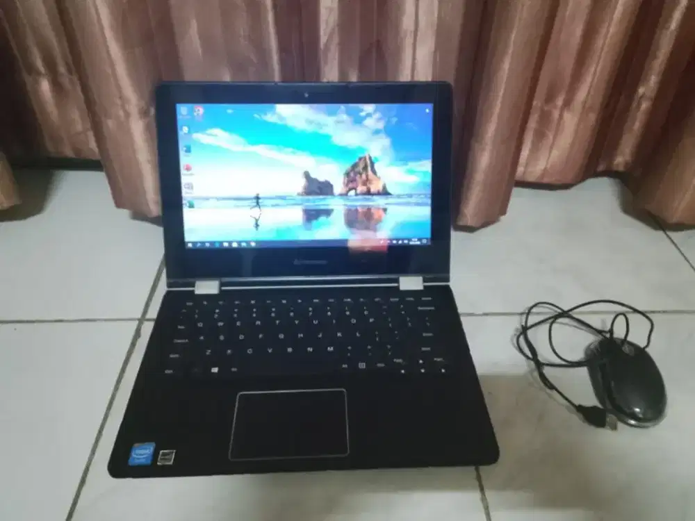 Lenovo YOGA 300-11lBR (Touchreen) Display 11 Inch- 4GB -HDD 500GB -