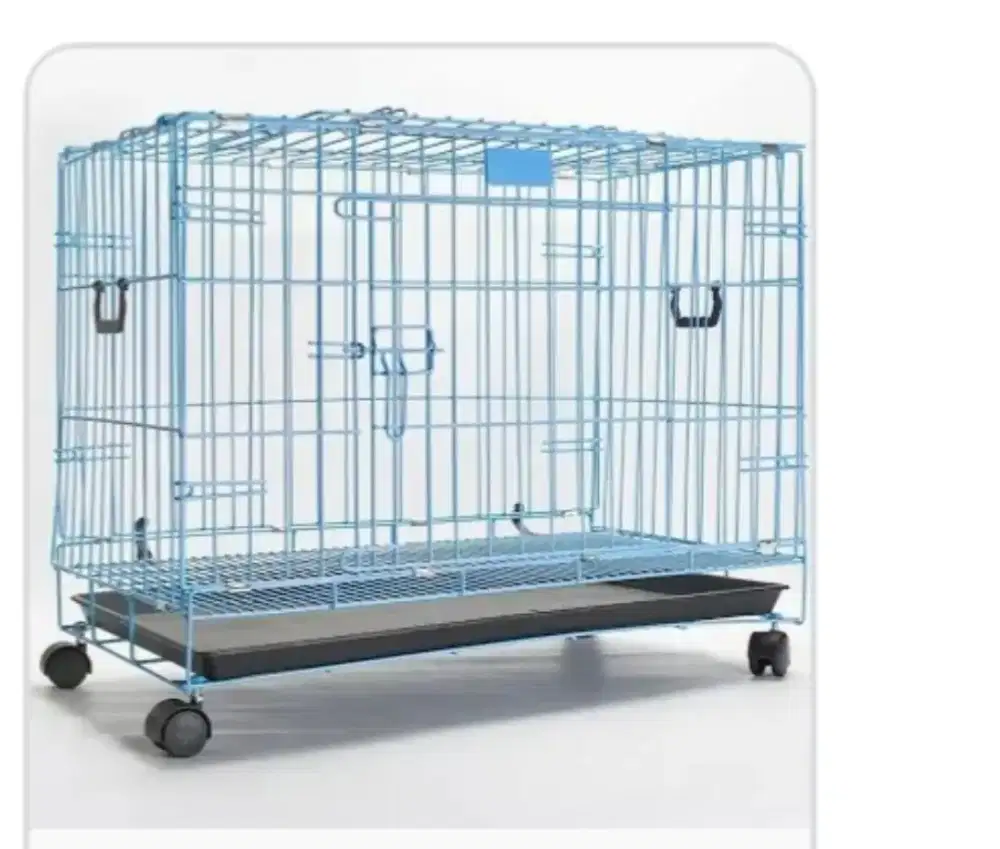 Kandang besi tebal ,panjang 90cm