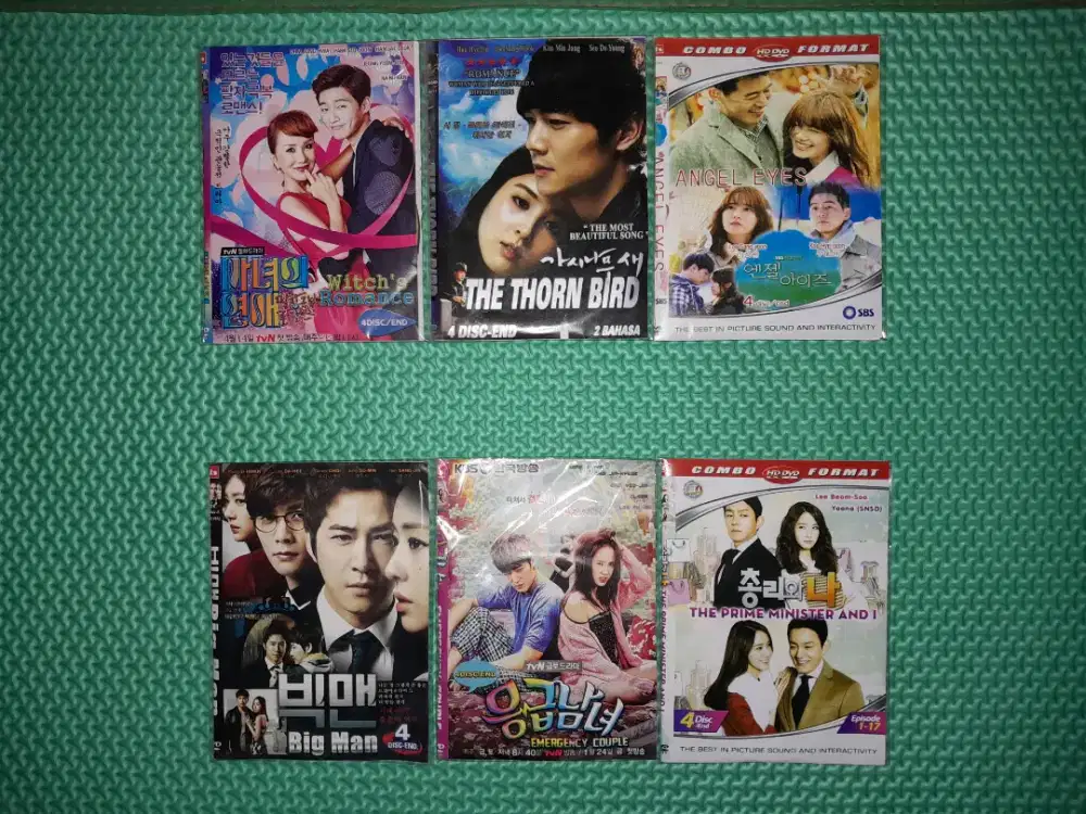 DVD 4 disc album Drama Korea Lawas Best Seller