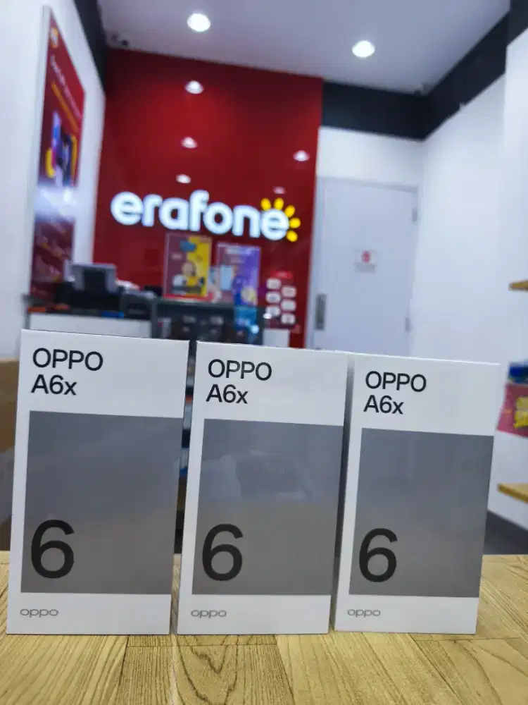 Oppo A6X 4/64gb Barang baru Garansi Resmi