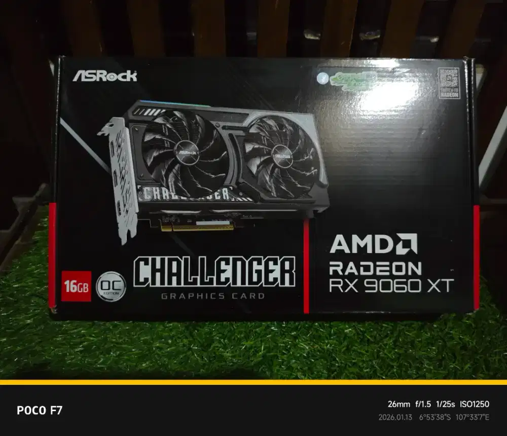 vga rx 9060 xt 16gb ddr6 ( garansi panjang )