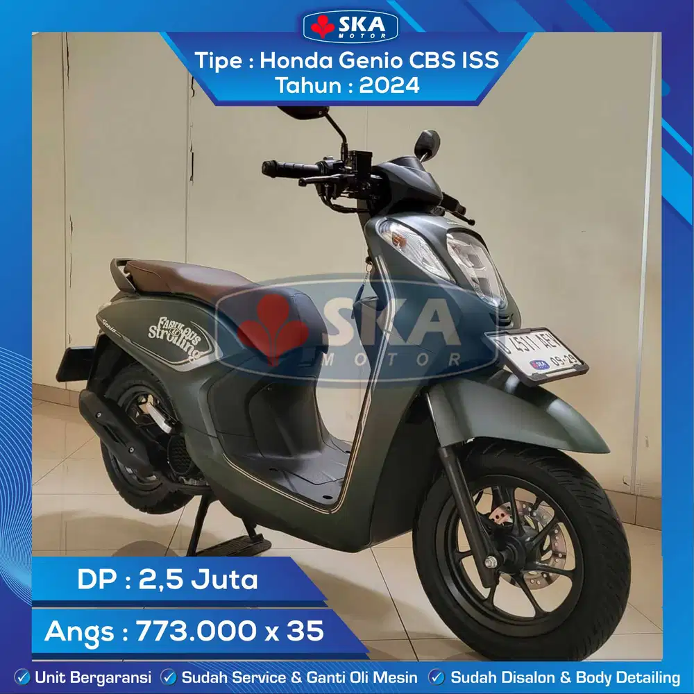 Honda Genio CBS ISS Tahun 2024