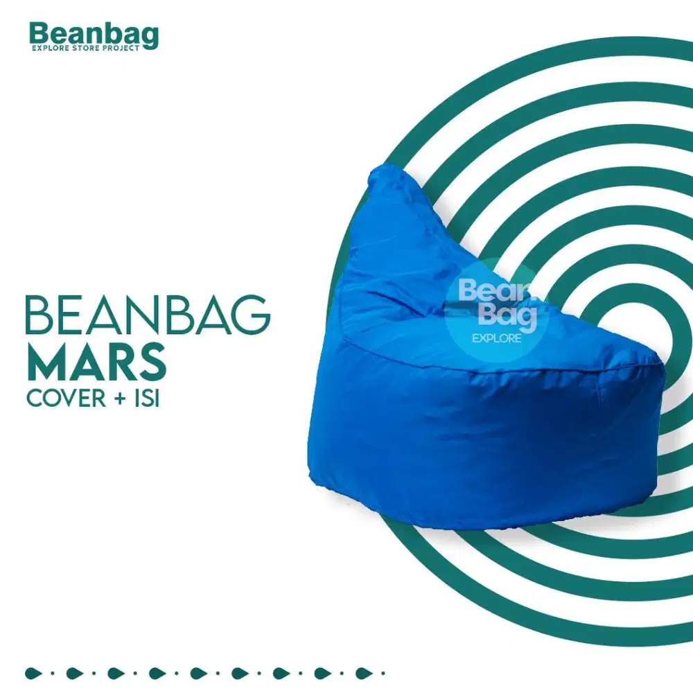 Bean Bag Explore| Bean bag Mars Termasuk isi siap pakai | Waterproof