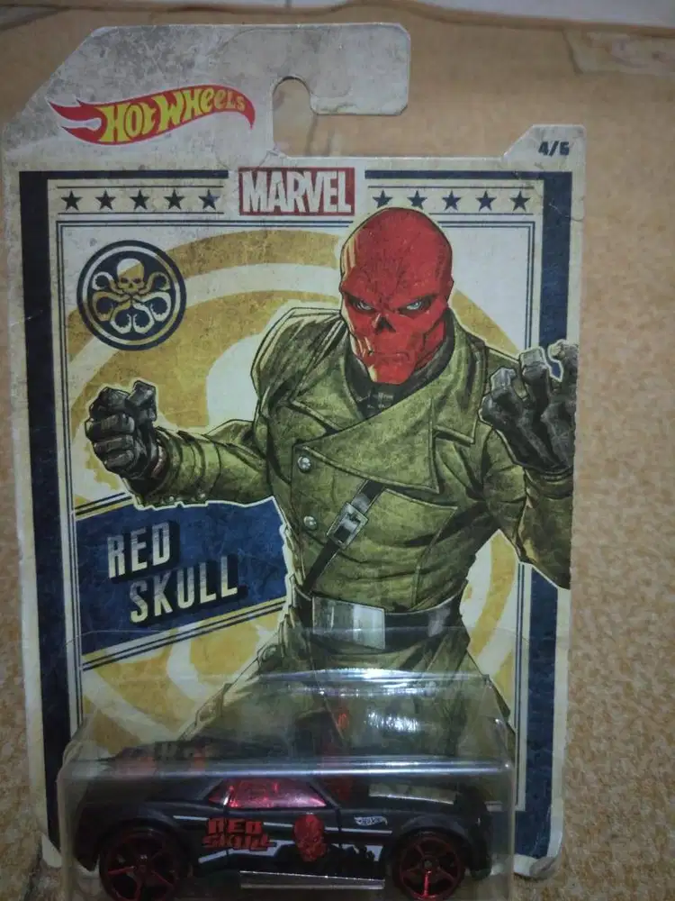 Hotwheels edisi marvel
