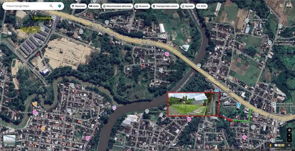 INVESTASI TERBAIK! TANAH 219m2 DI LOKASI EMAS SOLO UTARA