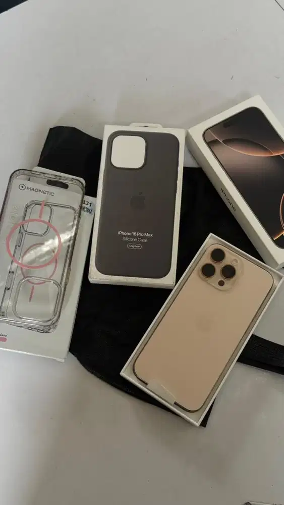 iPhone 16 Pro Max 256GB Dessert Titanium Resmi iBox