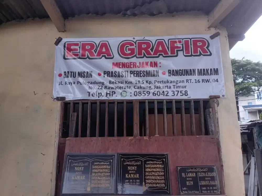 Jasa pembuatan batu nisan prasasti