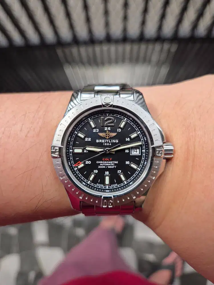 Breitling Colt Black Dial Automatic