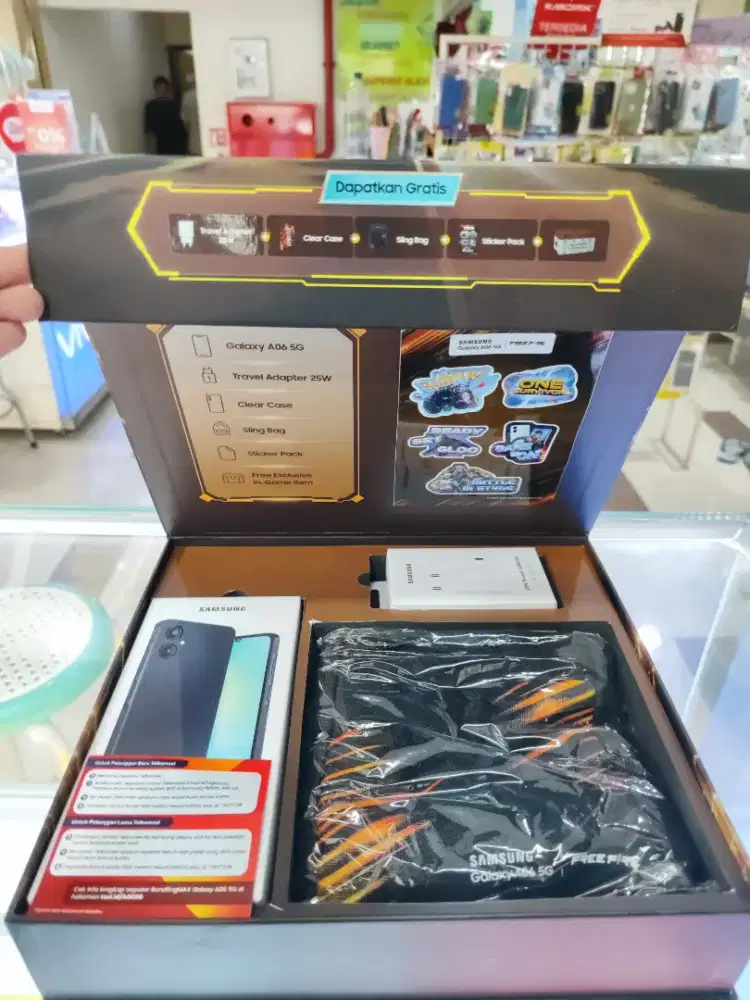 Samsung A06 5g 6/128 gift box