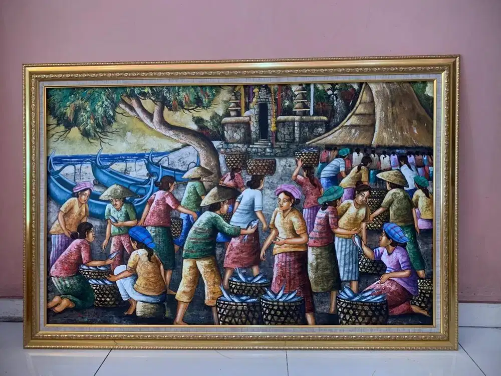Painting Lukisan with Frame
