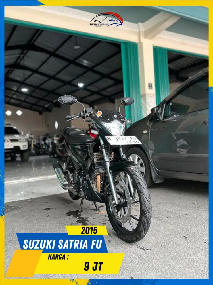 SUZUKI SATRIA FU 2015 MONGGO GERCEP MASZEHH HIKMAH MOTOR KEPUH MALANG