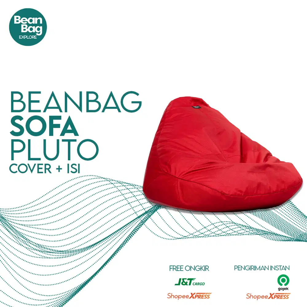 Bean Bag Explore | Bean Bag Pluto Termasuk Isi | Waterprooff