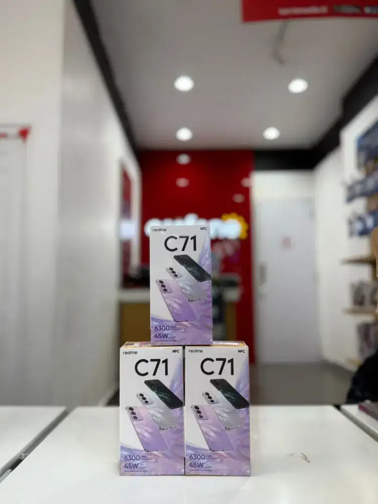 Realme C71 4/128Gb Barang Baru Garansi Resmi