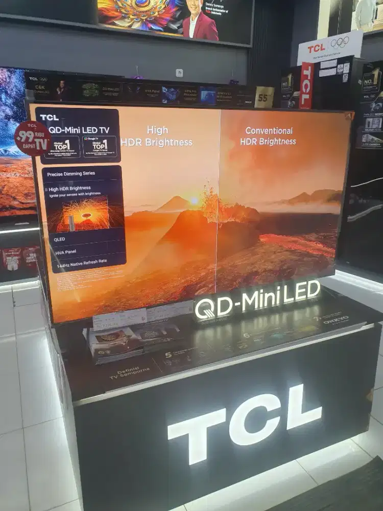 PROMO CICILAN GOOGLE TV TCL 43P7K Q LED