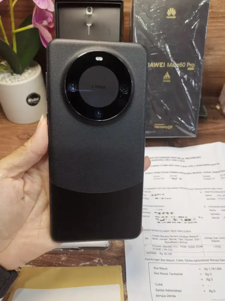 Huawei mate 60 pro black 12/512 GB mulus fullset original faktur pajak