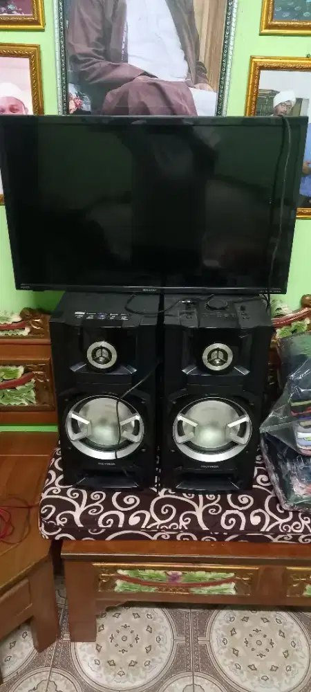 Jual tv dan spiker satu set